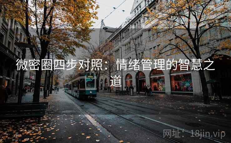 微密圈四步对照:情绪管理的智慧之道 微密圈四步对照:情绪管理的智慧之道